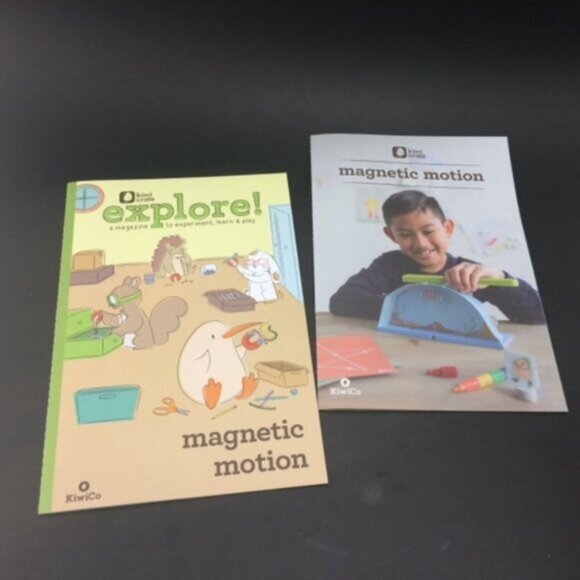 Kiwi Crate Magnetic Motion Ages 5+ Homeschool Educational Project - Picture 3 of 13